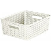 Basket My Style Cream 13L 36x30x14cm