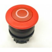 Eaton grybo formos mygtukas, raudonas, 22 mm, su savaiminiu grįžimu, su aprašymu M