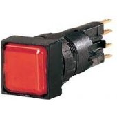 Eaton indikacinė lemputė 25 x 25mm raudona 24V AC/ DC Q25LF-RT/ WB