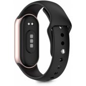 Iconband Pure dirželis Xiaomi Smart Band 8/ 9/ 10/ NFC, juodas