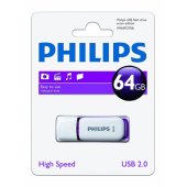 64GB USB 2.0 Snow Edition violetinis