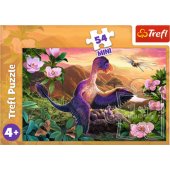 Trefl PUZZLE 54 vnt. TREFL 19728 MINI NUOSTABŪS DINO PU
