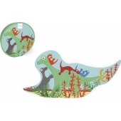 Scratch Scratch, kontūrinė dėlionė „Dinozaurai“, 30 det.