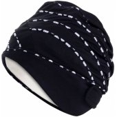 Kantuotas audinys 3428 22 juoda/ balta