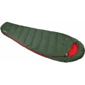 1000 ECO Mummy miegmaišis, tamsiai žalias-raudonas
