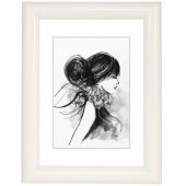 00175637 Sofia 13x18cm White