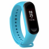 Apyrankė, skirta Xiaomi Mi Band 3 / Mi Band 4, šviesiai mėlyna