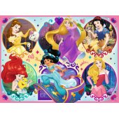 Dėlionė, 100 detalių – Disney princesės