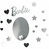 Barbie veidrodinės sienų dekoracijos
