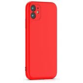 _8417348 Silikoninis dėklas iPhone 17 Pro Max 6,9" / 18 Pro Max 6,9", raudonas