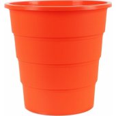 Office Products trashcan orange