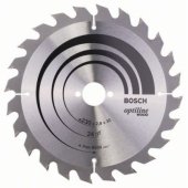 Bosch Optiline Wood 230 x 30 mm 24 dantų pjovimo diskas (2608640627)