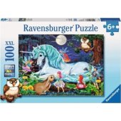 Ravensburger dėlionė, 100 detalių, Enchanted forest (107933)