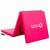 HMS Gymnastic mattress 3-section MGS02 180 cm x 60 cm x 5 cm pink