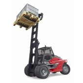 Linde HT160 forklift with pallet, model vehicle (red/ black, inc