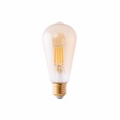 BULB LED EDISON 4W E27 824 410LM FIL