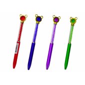 Mouse Ballpoint Pen Diamonds Blue Refill 0.7mm Mix