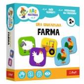 Lernspiel Bauernhof ABC für Kleinkinder Treflik-Familie Trefl 02909