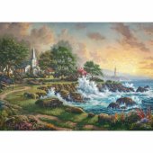 Schmidt Spiele Thomas Kinkade Studios: Treasure by the Sea, dėlionė 100