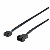 Extension cable for 4-pin fans 0.6m black