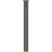 49mm Translucent Black Ocean Band Extension Natural Titanium Finish