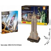 Cubicfun 3D dėlionė NATIONAL GEO-EMPIRE STATE BUILDING