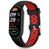 Iconband Air Xiaomi Smart Band 8/ 9/ 10 juoda/ raudona