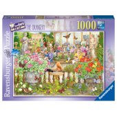 _7165217 Ravensburger aukštos kokybės dėlionė Kavinė gamtos apsuptyje
