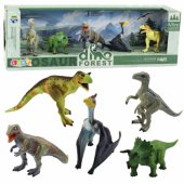 Realistiškų miško dinozaurų figūrėlių rinkinys, 5 vnt.