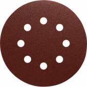Klingspor abrasive disc 125mm PL28CK grit 100 GLS5 8 holes 5