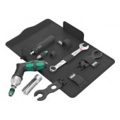 Wera 9524 Photovoltaic assembly tool set 1 (black/ green, 7-piece, with