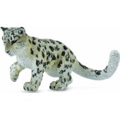 Collecta jauno snieginį leopardą vaizduojanti figūrėlė