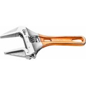 Neo seamed type adjustable wrench 28 x 118mm steel handle (03-019)