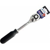 " Dedra ratchet 1/ 2"""", 45T, CRV 6140, straight single-mater.handle"