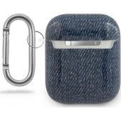 GUACA2TPUJULDB Jeans Collection Apple AirPods 1/ 2 Dark Blue