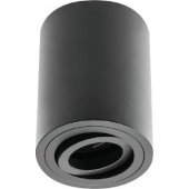 GTV ceiling lamp Sensa 50W round black (OS-SEN508