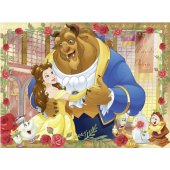 100 dalių dėlionė „Disney“ Gražuolė ir Pabaisa