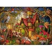 _6820990 Ravensburger dėlionė 200 dalių Miško namas