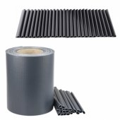 UV Protection Fence Tape 20 Clips Gray 450 g/ m² 19x35m