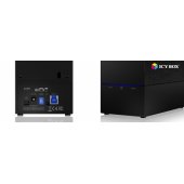 External HDD/ SSD Enclosure 2x3,5" USB 3.0 Black IB-RD3621U3