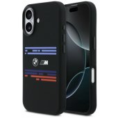 M Silicon horizontali linija MagSafe iPhone 17, juodas