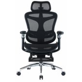 Doro C300 Pro Footrest Mesh Black