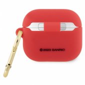 Silicone 3D Kitty Head Airpods 3 cover red