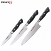 PRO-S rinkinys iš 3 peilių: Paring 88mm / Utility 145mm /