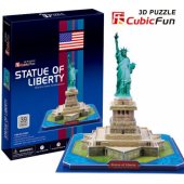 Cubicfun 3D dėlionė „Laisvės statula“ - C080H