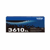 Brother TN-3610XL Genuine High Yield Toner Cartridge, Black