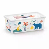 Box Animals Clear 5L 34x19x12cm