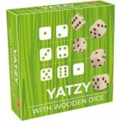 Tactic Yatzy mediniai kauliukai – kauliukų žaidimas