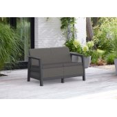 Scandi Linea 2 Seater Sofa Gray