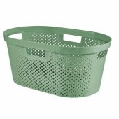 Basket Infinity Recycled Green 40L 59x39x27cm